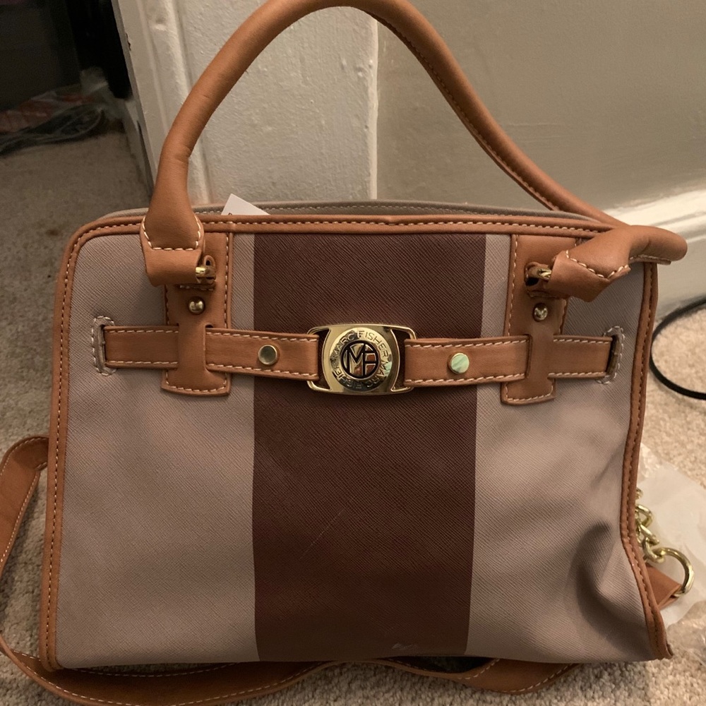 Marc Fisher belted satchel